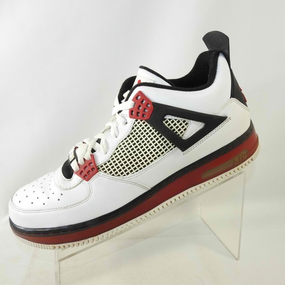 Nike Air Jordan Fusion Size 11.5 White Men C2A C36 main image 4